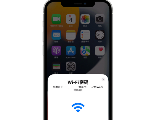 丰城苹果15维修店分享iPhone15如何共享Wi-Fi密码 