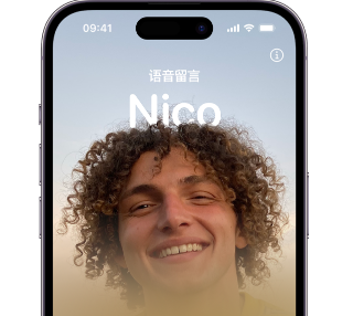 丰城苹果15服务站分享iPhone15实时语音留言开启方法 